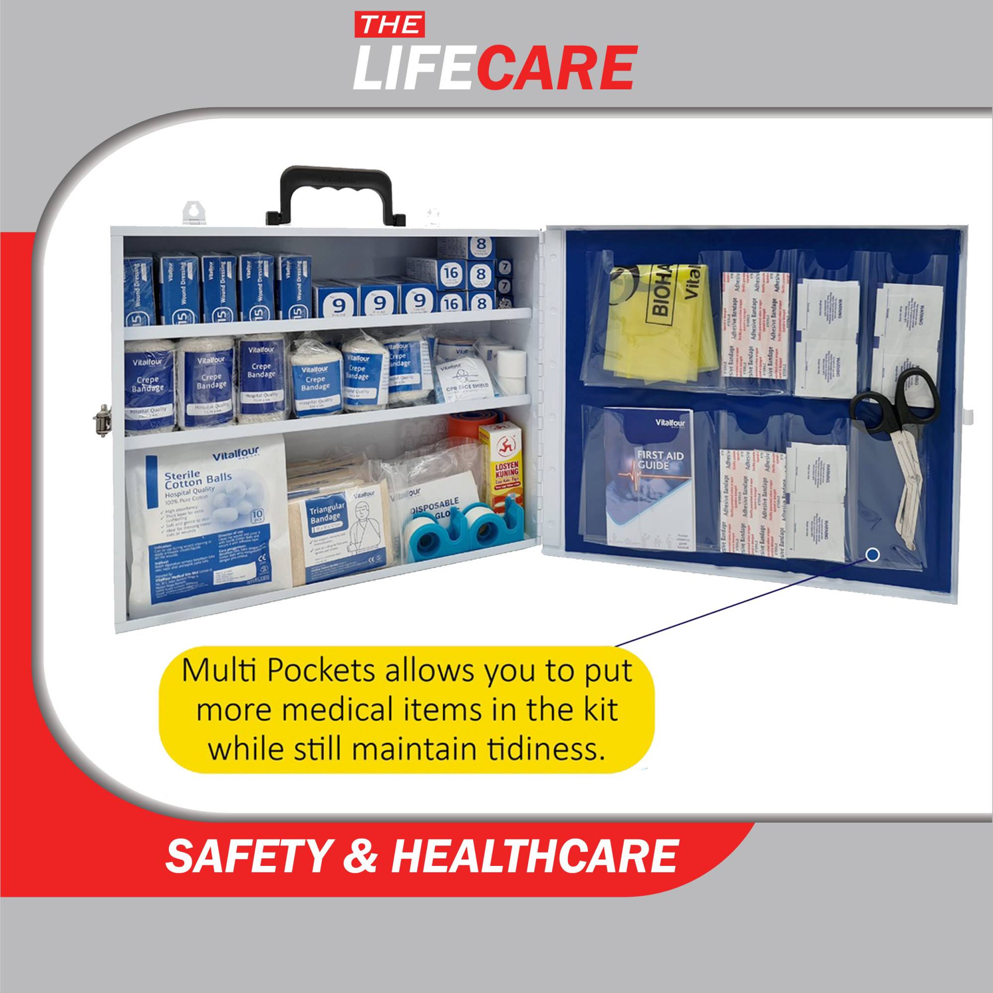 OSHA First Aid Kit BOX C Above 50 Person First Aid Kit Supplier Malaysia
